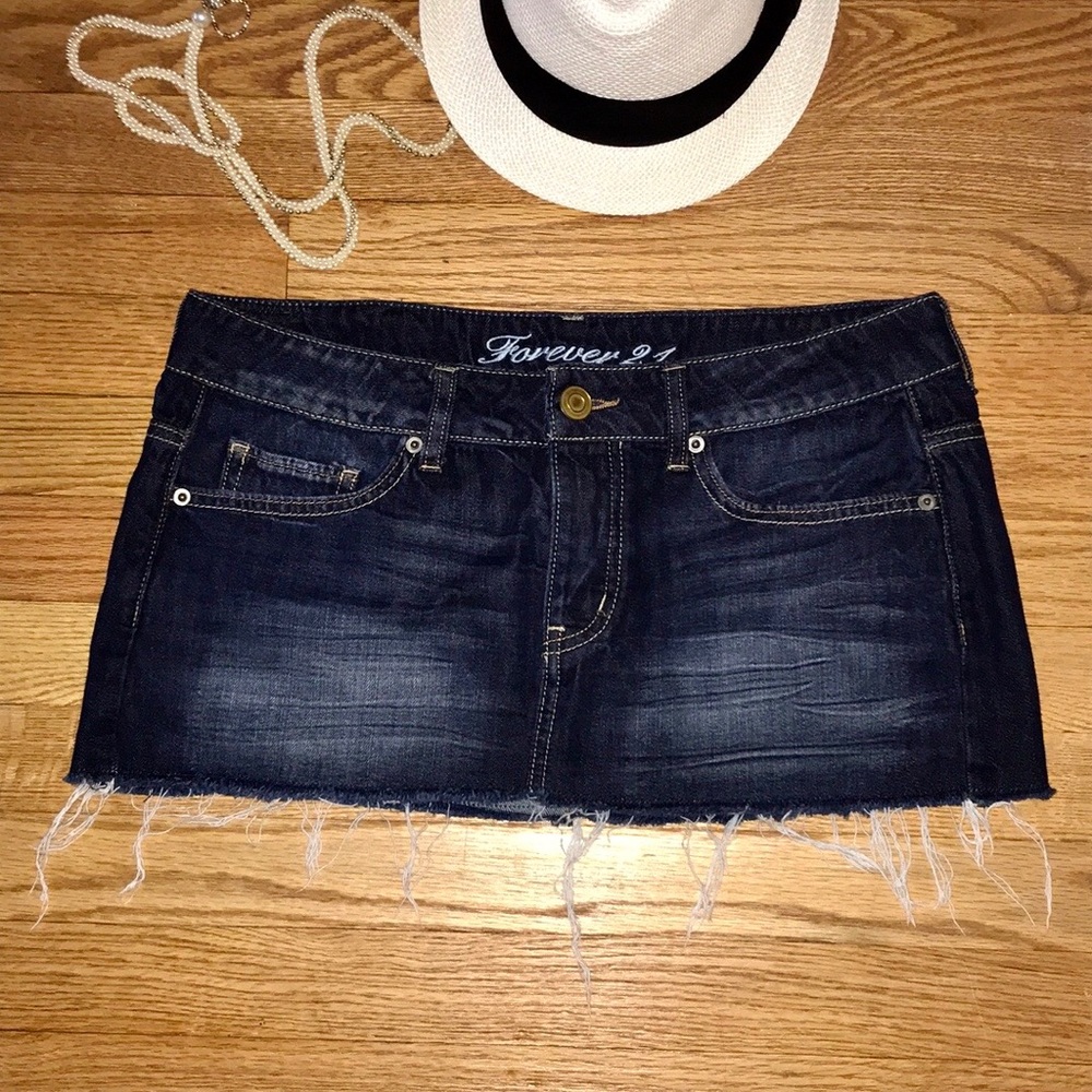 FOREVER 21 Denim Jean Skirt
